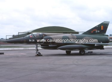 BA26 Dassault Mirage 5BA 2 Smaldeel Belgian Air Force