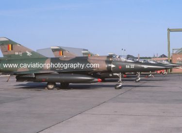 BA22 Dassault Mirage 5BA 1 Smaldeel Belgian Air Force