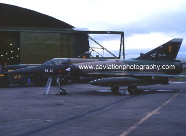 BA40 Dassault Mirage 5BA 1 Smaldeel Belgian Air Force