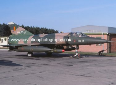 BA48 Dassault Mirage 5BA 1 Smaldeel Belgian Air Force