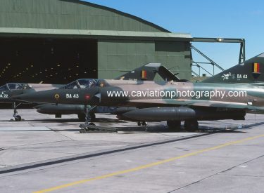 BA43 Dassault Mirage 5BA 1 Smaldeel Belgian Air Force