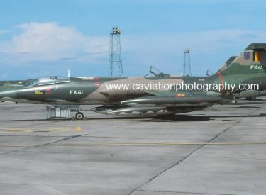 9084/FX41 Lockheed F-104G Starfighter 10 Wg Belgian Air Force