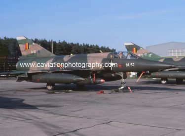 BA52 Dassault Mirage 5BA 1 Smaldeel Belgian Air Force