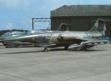 9087/FX44 Lockheed F-104G Starfighter 1 Wg Belgian Air Force