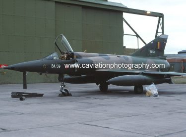 BA59 Dassault Mirage 5BA 1 Smaldeel Belgian Air Force