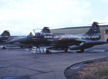 9107/FX64 Lockheed F-104G Starfighter 10 Wg Belgian Air Force
