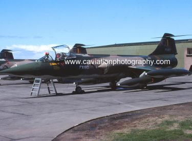 9103/FX60 Lockheed F-104G Starfighter 10 Wg Belgian Air Force