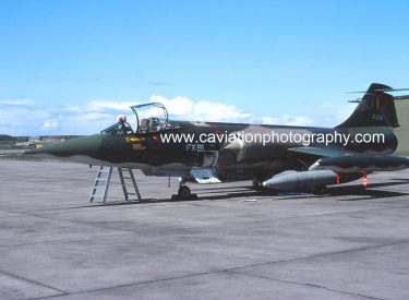 9139/FX81 Lockheed F-104G Starfighter 10 Wg Belgian Air Force