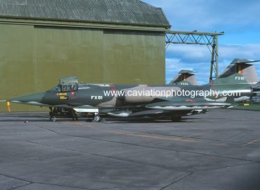 9139/FX81 Lockheed F-104G Starfighter 10 Wg Belgian Air Force