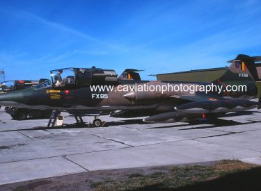 9146/FX85 Lockheed F-104G Starfighter 10 Wg Belgian Air Force