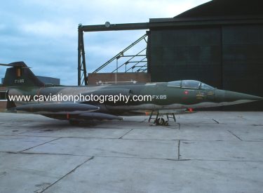 9146/FX85 Lockheed F-104G Starfighter 10 Wg Belgian Air Force