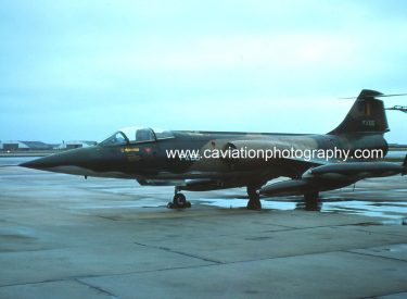 9146/FX85 Lockheed F-104G Starfighter 10 Wg Belgian Air Force