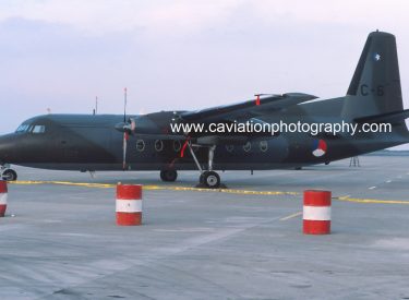 C-6 Fokker F.27M Troopship (Converted to a Nav Trainer) 334 Squadron R.Netherland Air Force