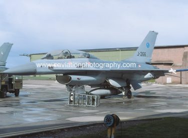 J-266 General Dynamics F16B T.C.A. R.Netherlands A.F.