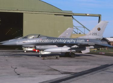 J-255 General Dynamics F16A 322 Squadron R.Netherlands A.F.