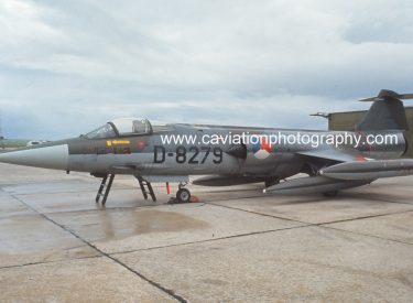 D-8279 Lockheed F104G Starfighter 322 Squadron R.Netherlands Air Force
