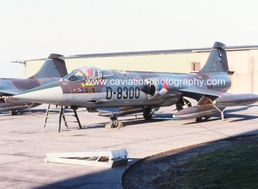 D-8300 Lockheed F104G Starfighter 311 Squadron R.Netherlands Air Force