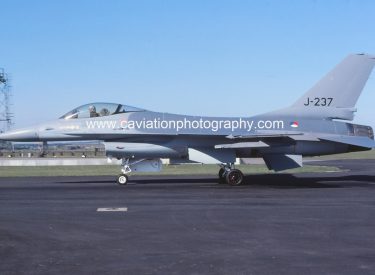 J-237 General Dynamics F16A R.Netherlands A.F.
