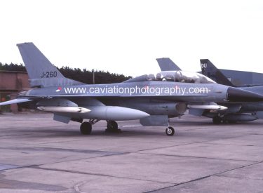 J-260 General Dynamics F16B R.Netherlands Air Force