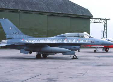 J-260 General Dynamics F16B 322 Squadron R.Netherlands Air Force