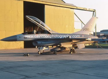 J-260 General Dynamics F16B 322 Squadron R.Netherlands Air Force