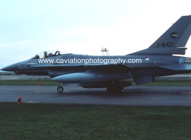 J-647 General Dynamics RF16A 306 Squadron R.Netherlands Air Force