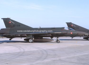 351108/AR-108 SAAB Draken RF35XD 729 Esk R.Danish A.F.