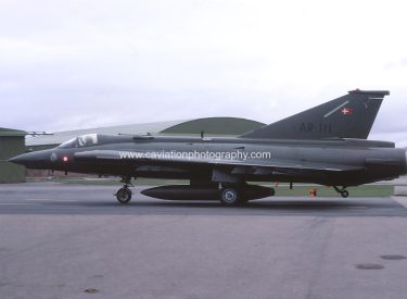 351111/AR-111 SAAB Draken RF35XD 729 Esk R.Danish A.F.