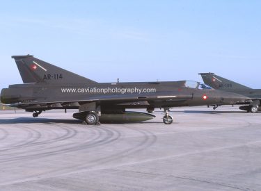 351114/AR-114 SAAB Draken RF35XD 729 Esk R.Danish A.F.