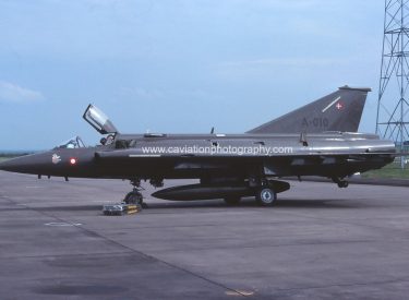 351010/A-010 SAAB Draken A35XD 725 Esk R. Danish A.F.