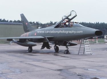 GT-949 North American Super Sabre F100F 730 Esk R.Danish A.F.