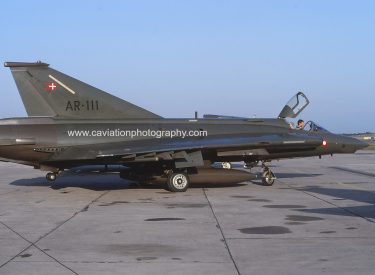 351111/AR-111 SAAB Draken RF35XD 729 Esk R.Danish A.F.