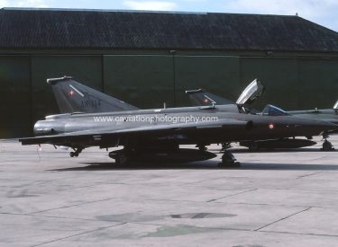 351114/AR-114 SAAB Draken RF35XD 729 Esk R.Danish A.F.