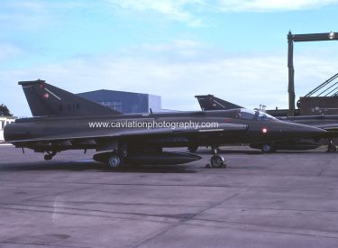 351014/A-014 SAAB Draken A35XD 725 Esk R. Danish A.F.