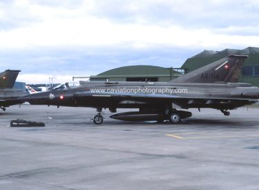 351116/AR-116 SAAB Draken RF35XD 729 Esk R.Danish A.F.
