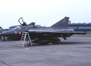 351016/A-016 SAAB Draken A35XD 725 Esk R. Danish A.F.
