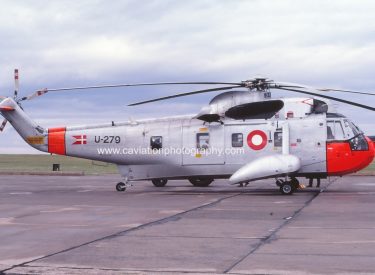 U-279 Sikorsky S61A 722 Esk R. Danish A. F.