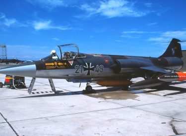 21+49 Lockheed Starfighter F-104G JBG31 WGAF