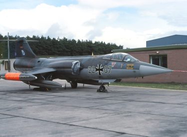 22+07 Lockheed Starfighter F-104G  JBG33 WGAF