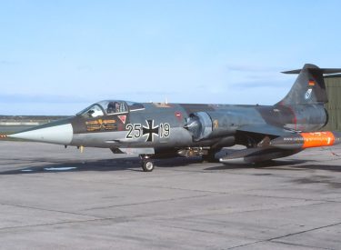 25+19 Lockheed Starfighter F-104G JBG33 WGAF