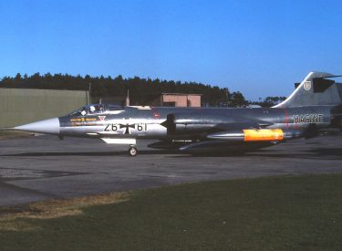 26+61 Lockheed Starfighter F-104G MFG2 WG Marine